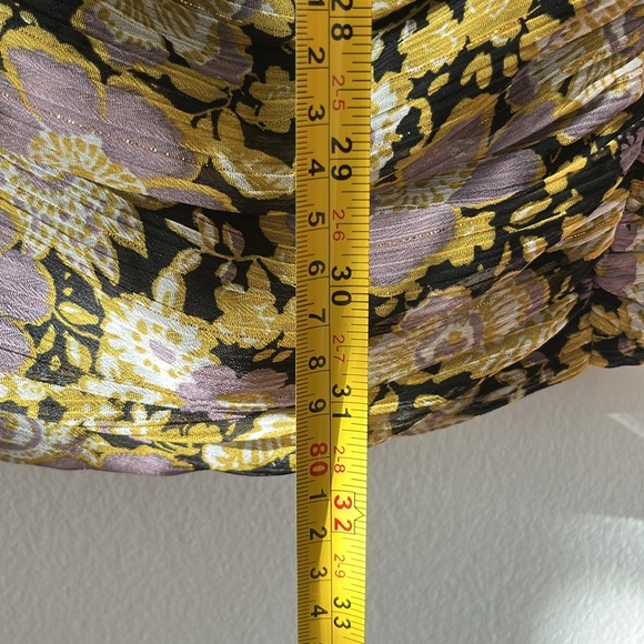 NWT - Zara One Shoulder Floral Dress - Size Medium - Picture 7 of 7